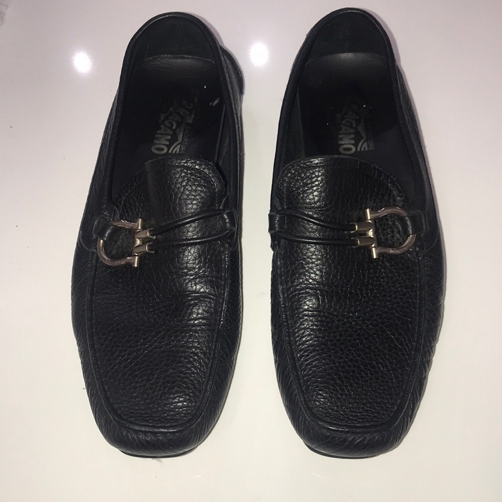 Salvatore Ferragamo Silvertone side Gancio